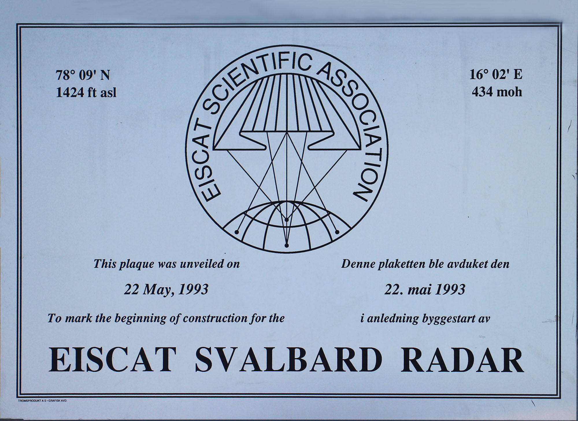 Eiscat EISCAT Svalbard Radar – Old EISCAT